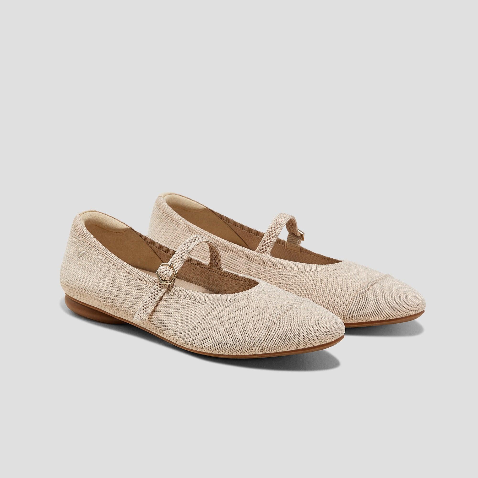 [Tamia Mary-Jane] AdaptAll™ Almond Toe Mary-Jane Flat Shoes