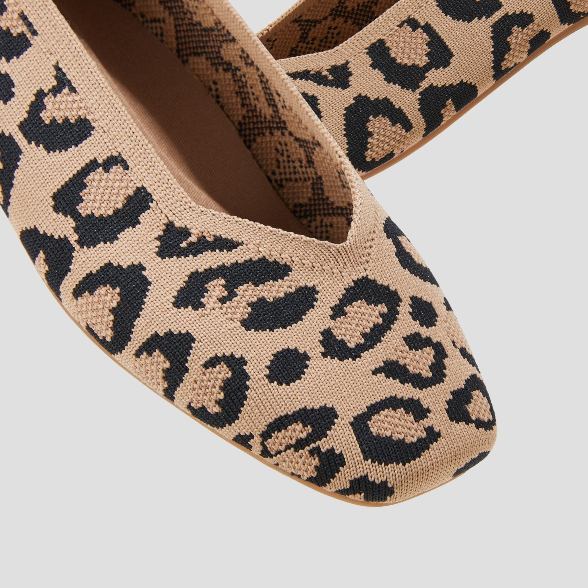 [Margot 2.0] Square toe flat shoes