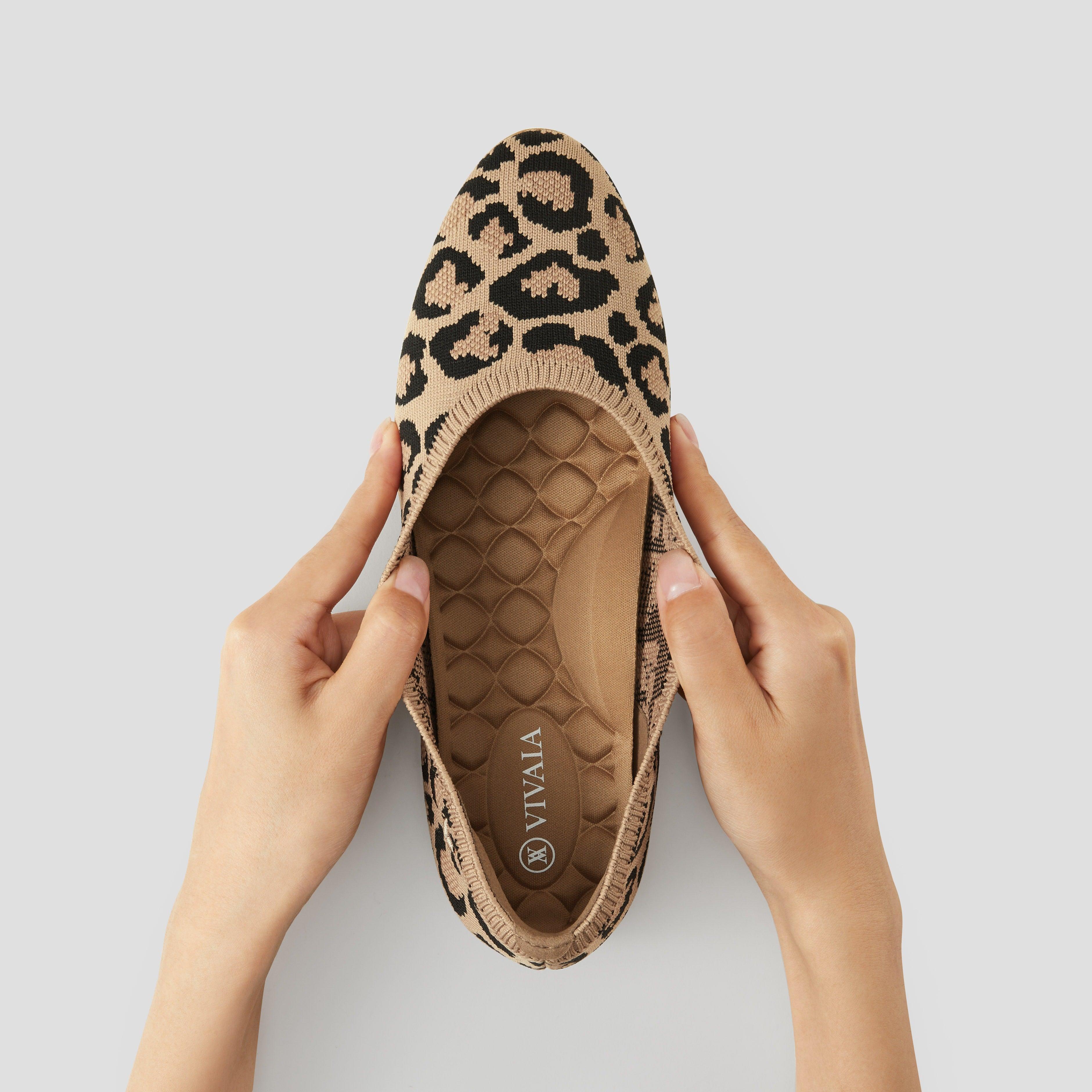 [Tamia Walker] Almond Toe Ultra-Lightweight Thick Sole Flat Shoes