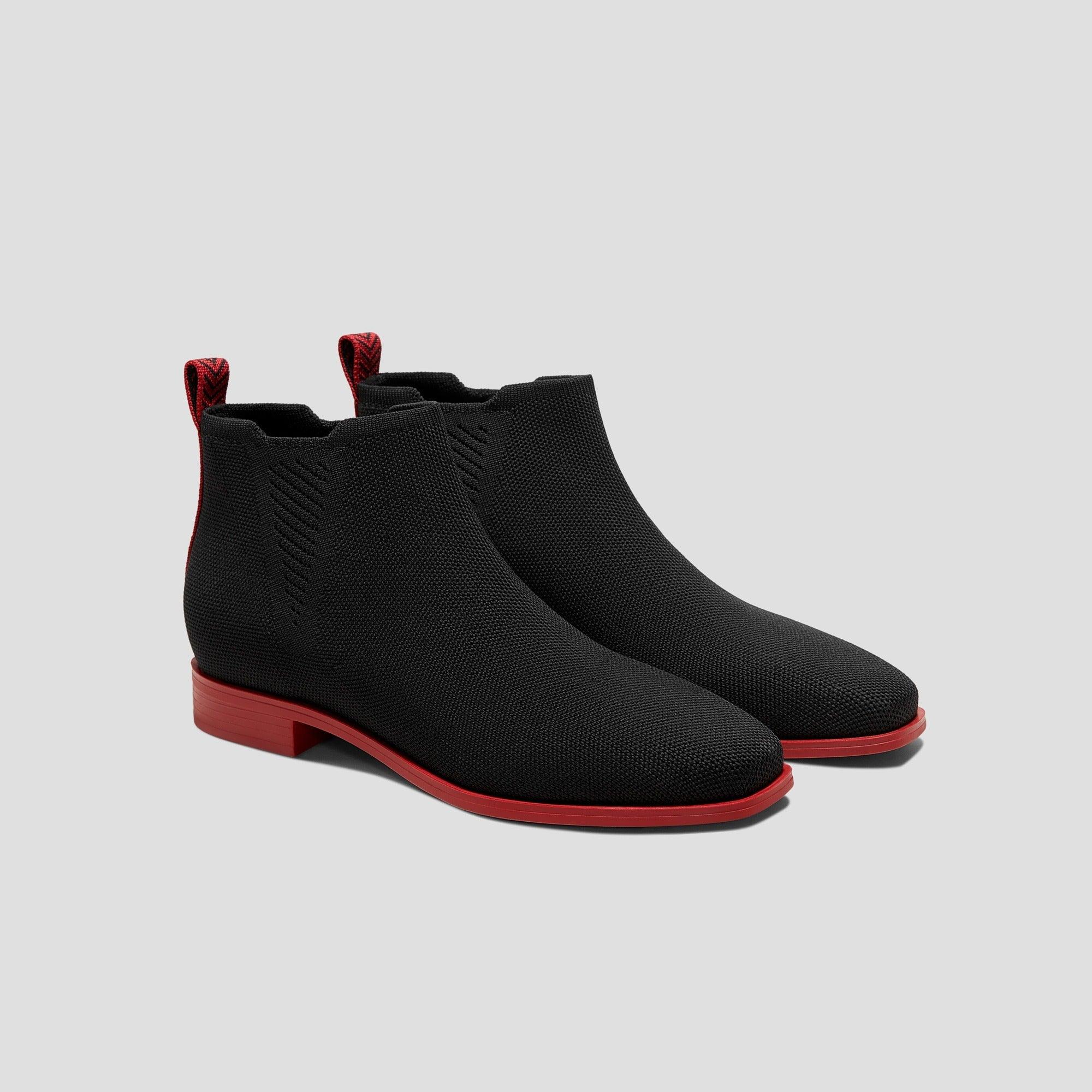 [Ryan Slip-on] Square toe, water-repellent, slip-on, Chelsea boots