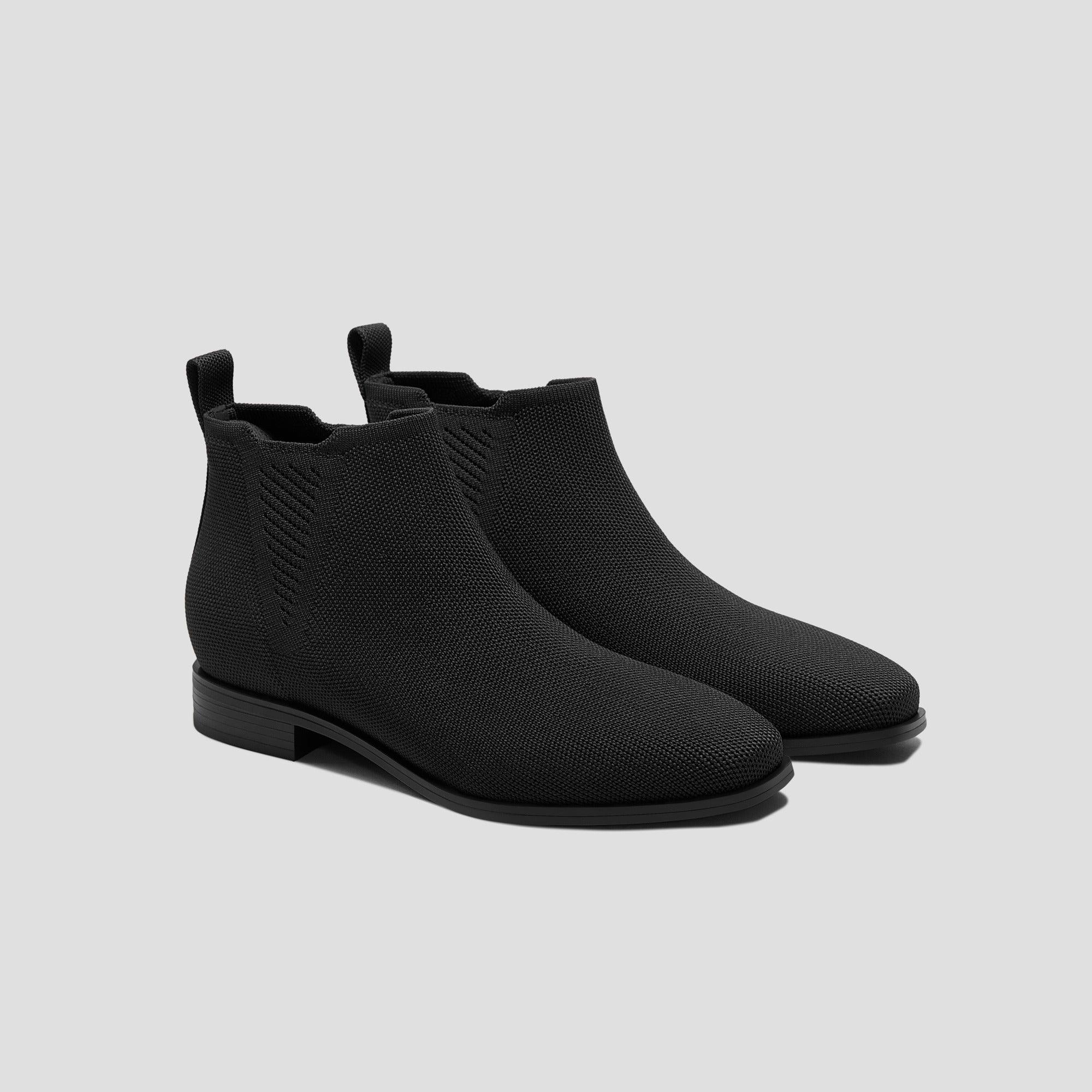 [Ryan Slip-on] スクエアトゥ 撥水加工 スリッポン チェルシーブーツ