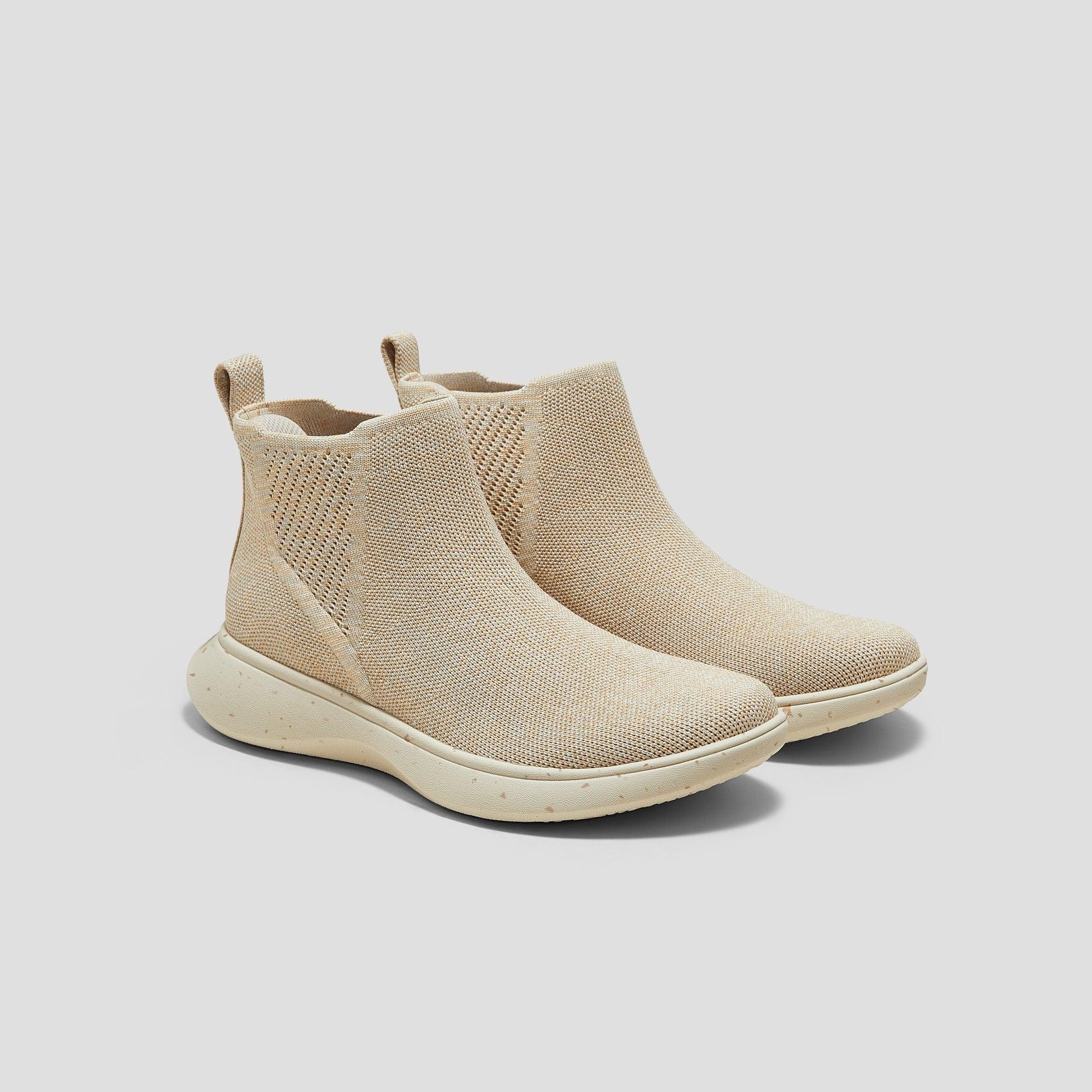 [Urban Boots] ユニセックス  撥水加工 スリッポン ショートブーツ