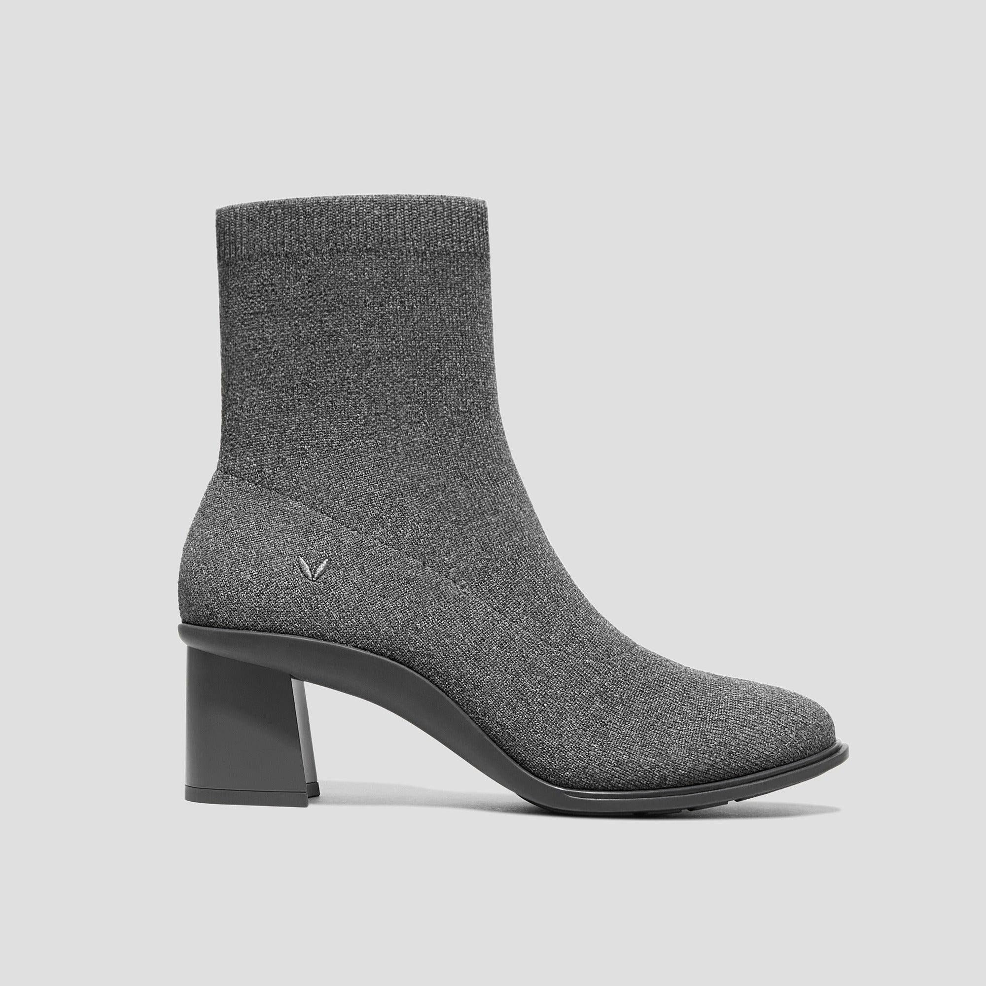 [AMANDA] Almond toe, water-repellent, running heel boots