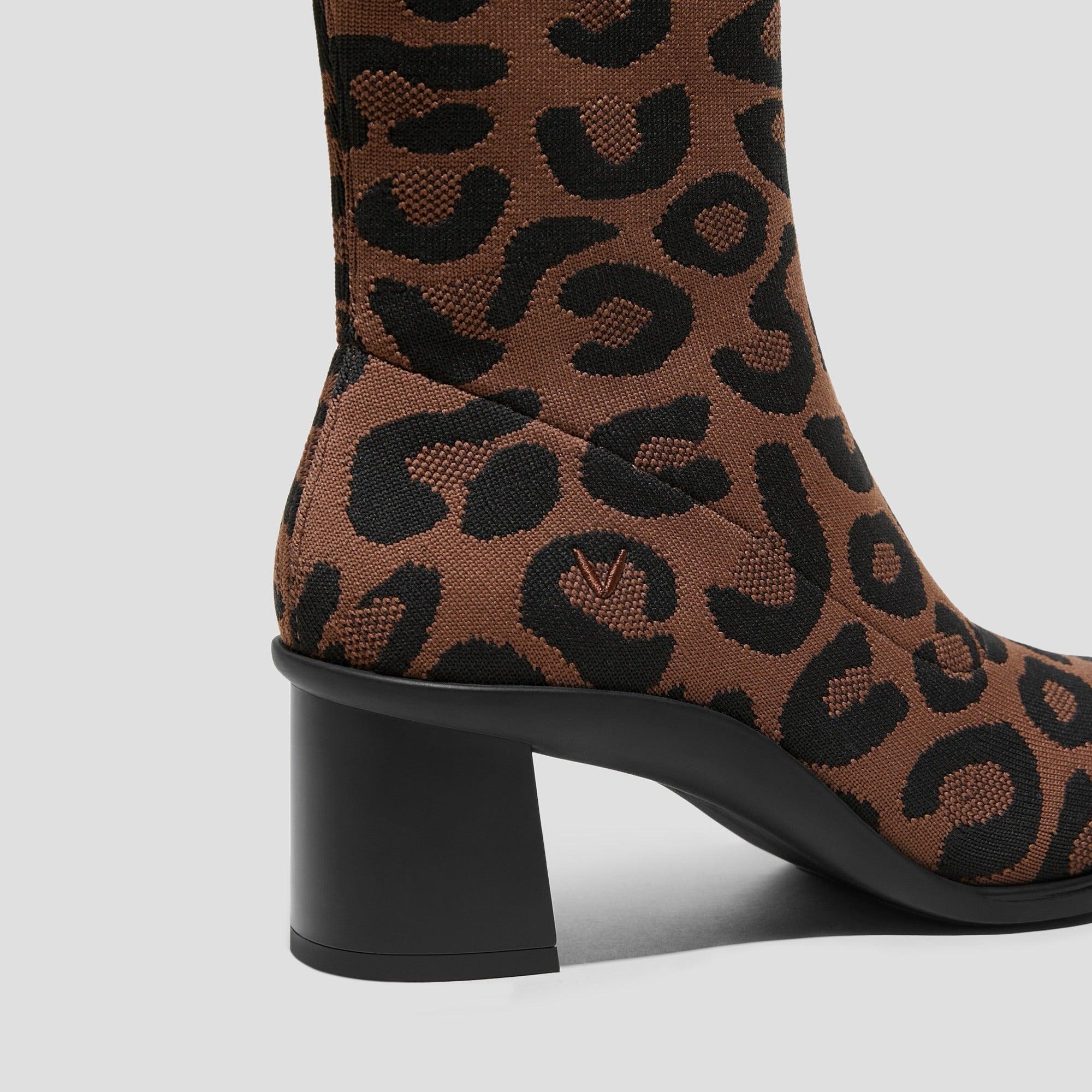 [AMANDA] Almond toe, water-repellent, running heel boots