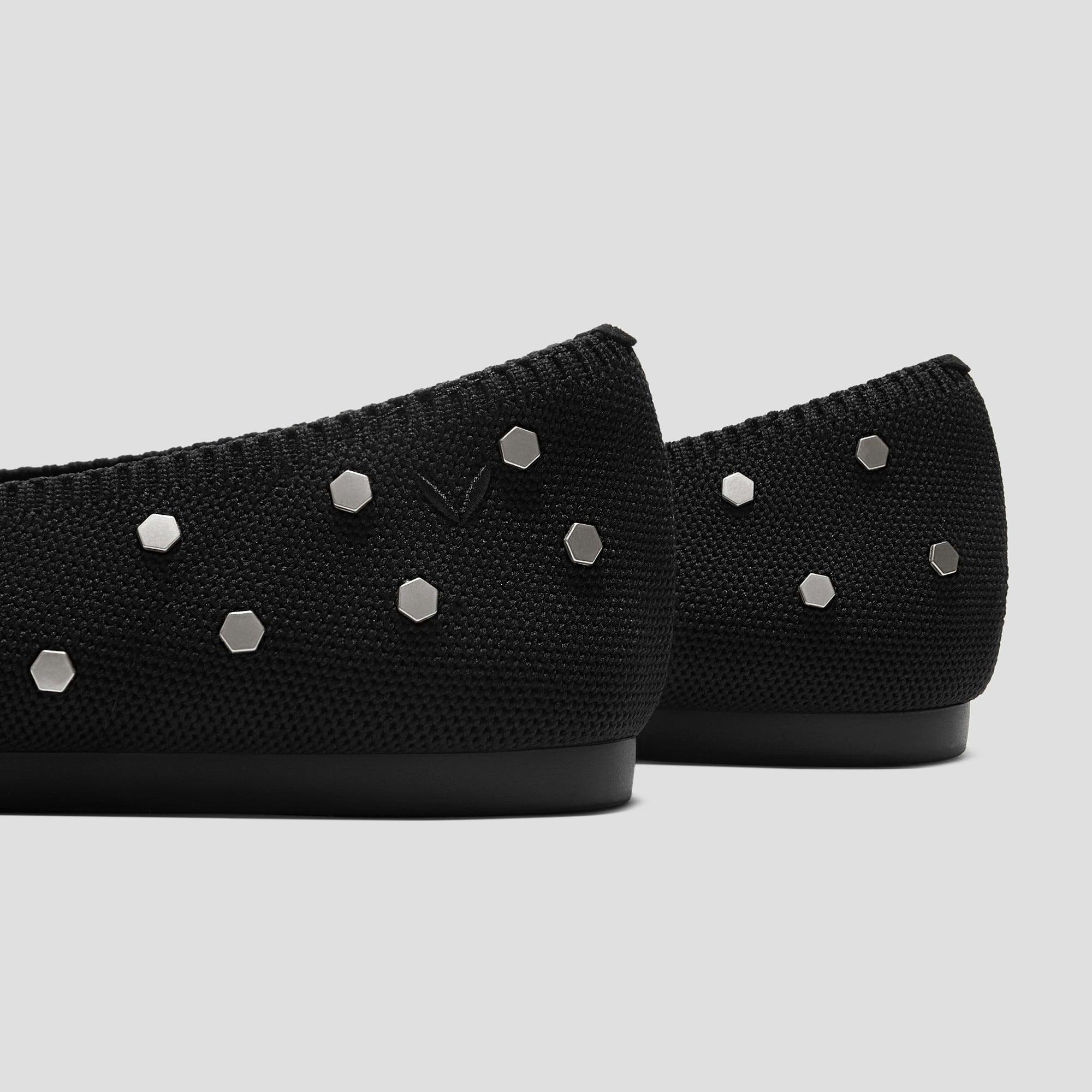[Aria 5°] Pointed toe flat shoes