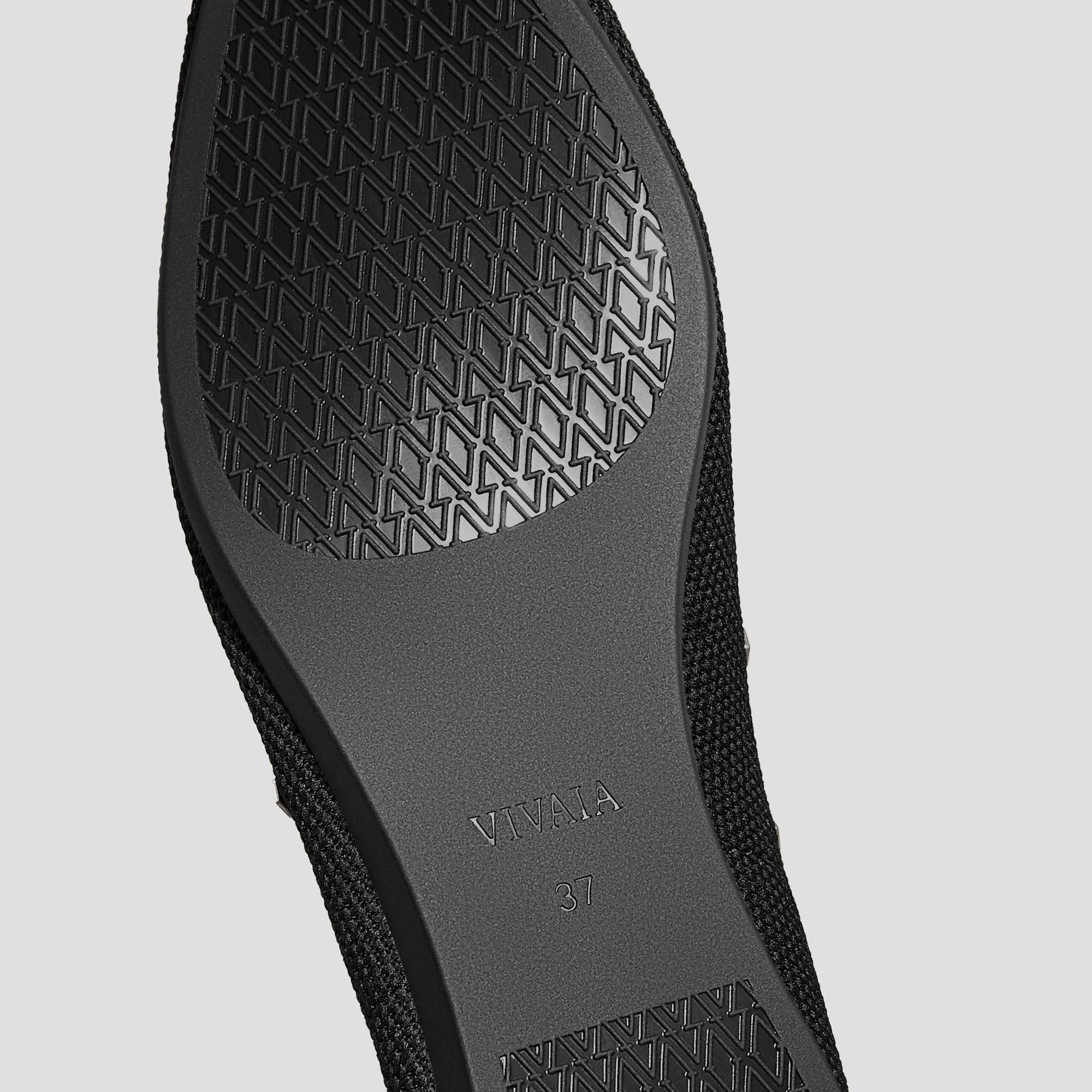 [Aria 5°] Pointed toe flat shoes
