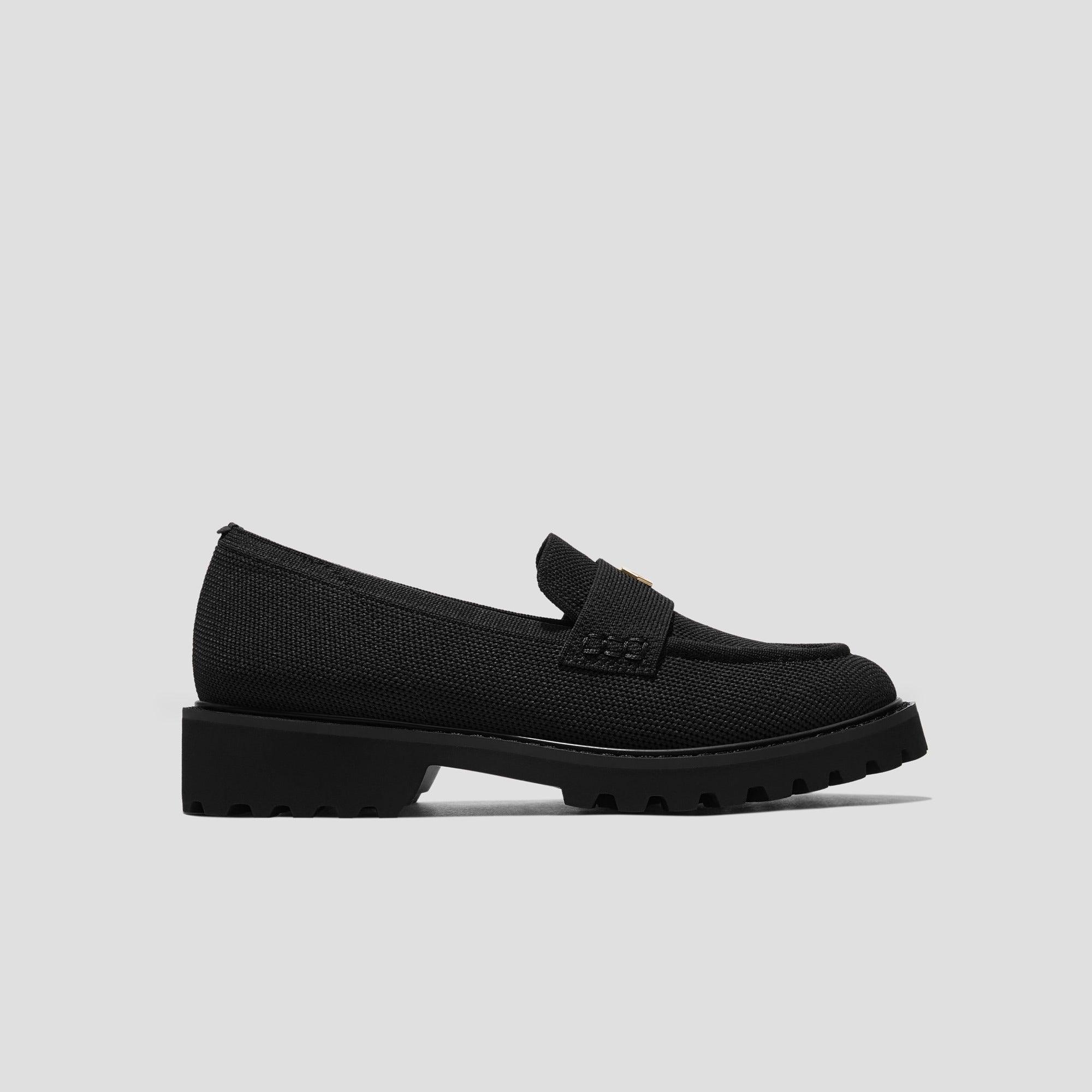 [Francesca] Almond Toe Platform Truck Sole Loafers