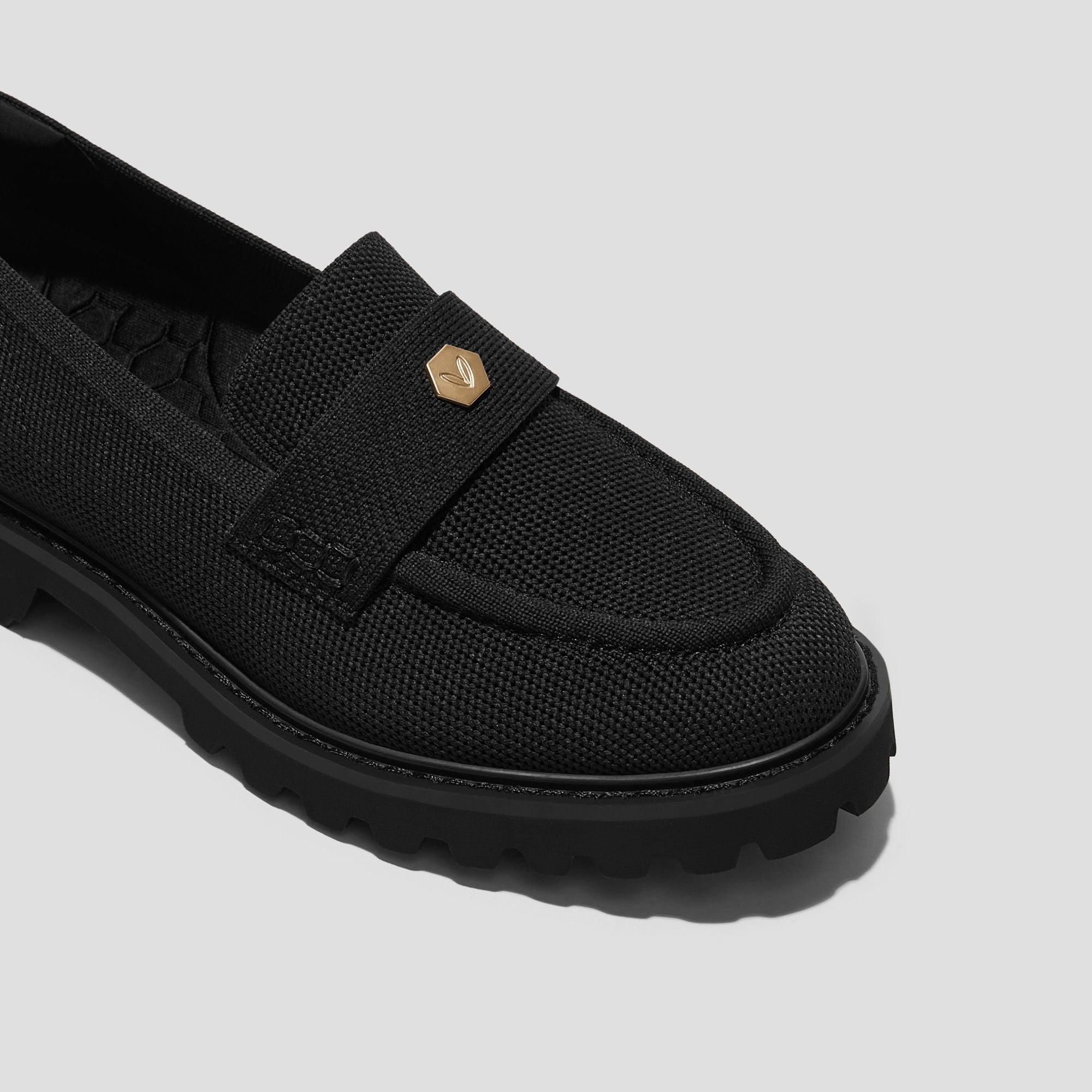 [Francesca] Almond Toe Platform Truck Sole Loafers