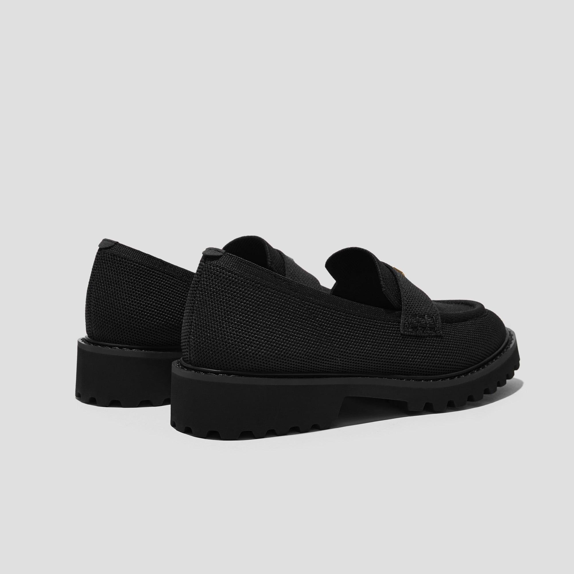 [Francesca] Almond Toe Platform Truck Sole Loafers