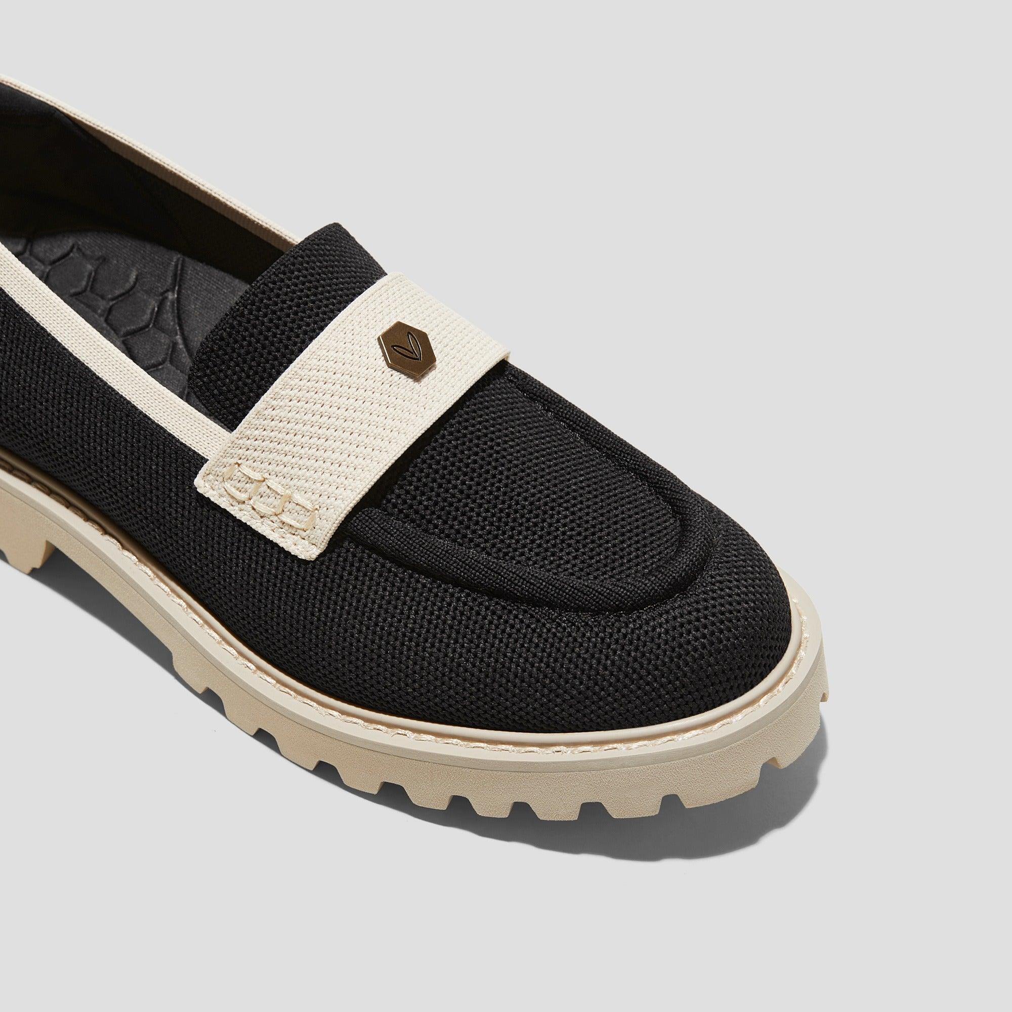 [Francesca] Almond Toe Platform Truck Sole Loafers