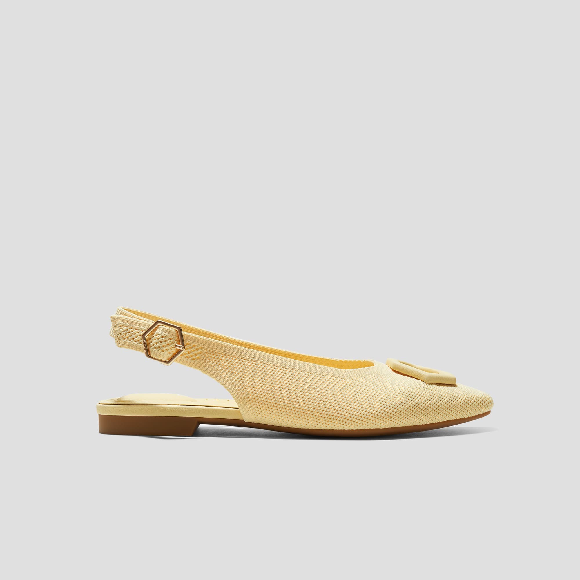 [Kalina] Square toe slingback sandals