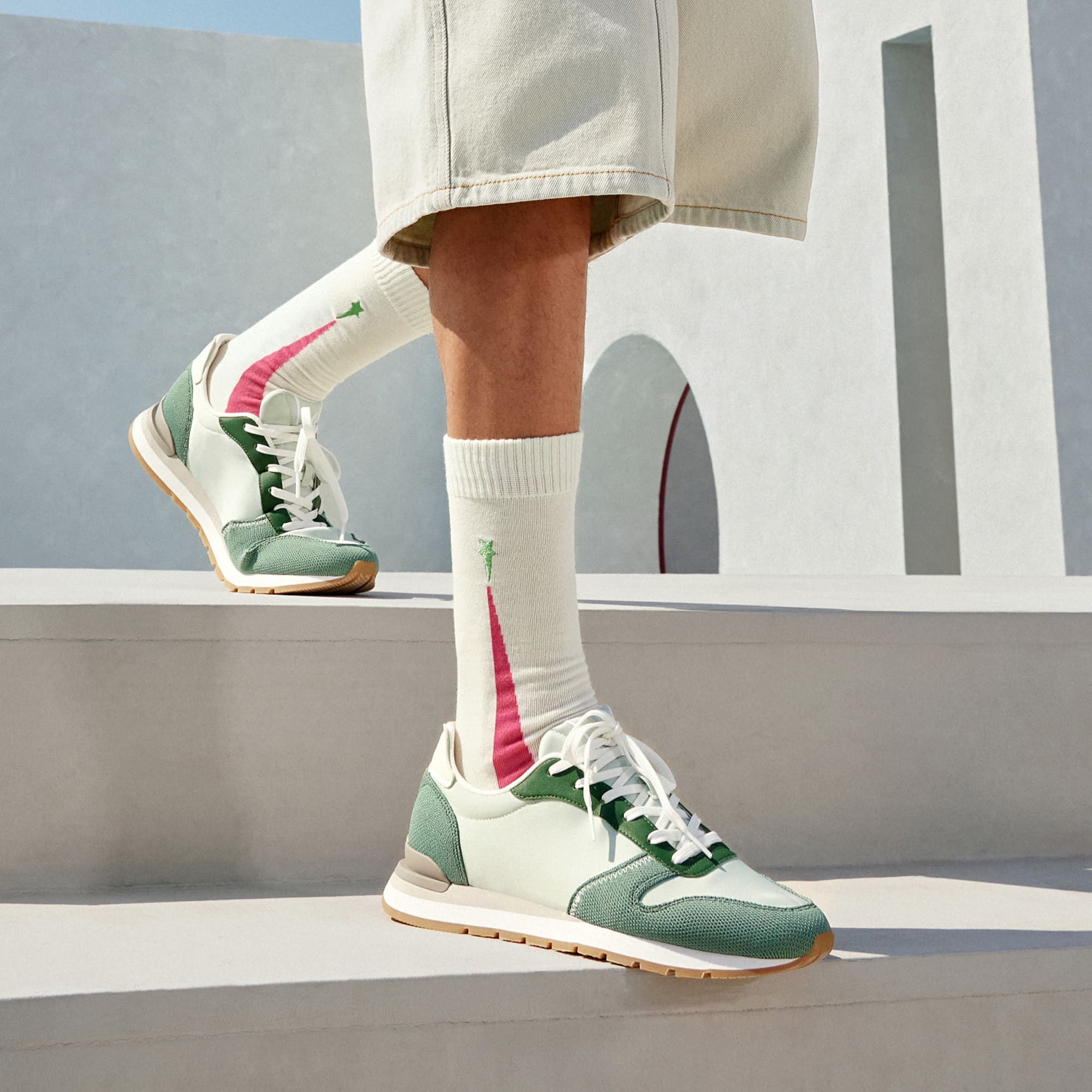 [Allegro] Unisex Satin Lux Sneakers