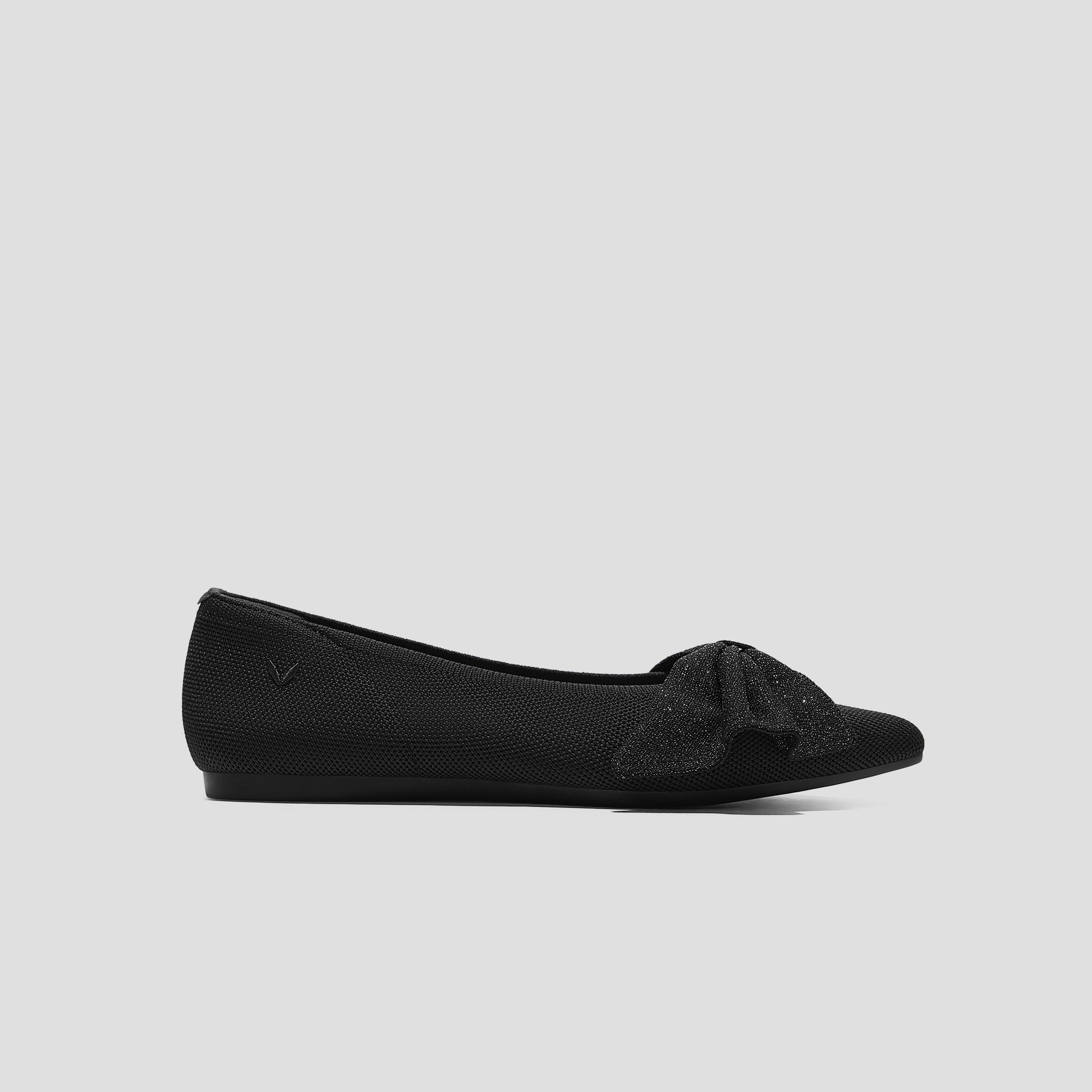 [Azura] Pointed toe with ribbon flat