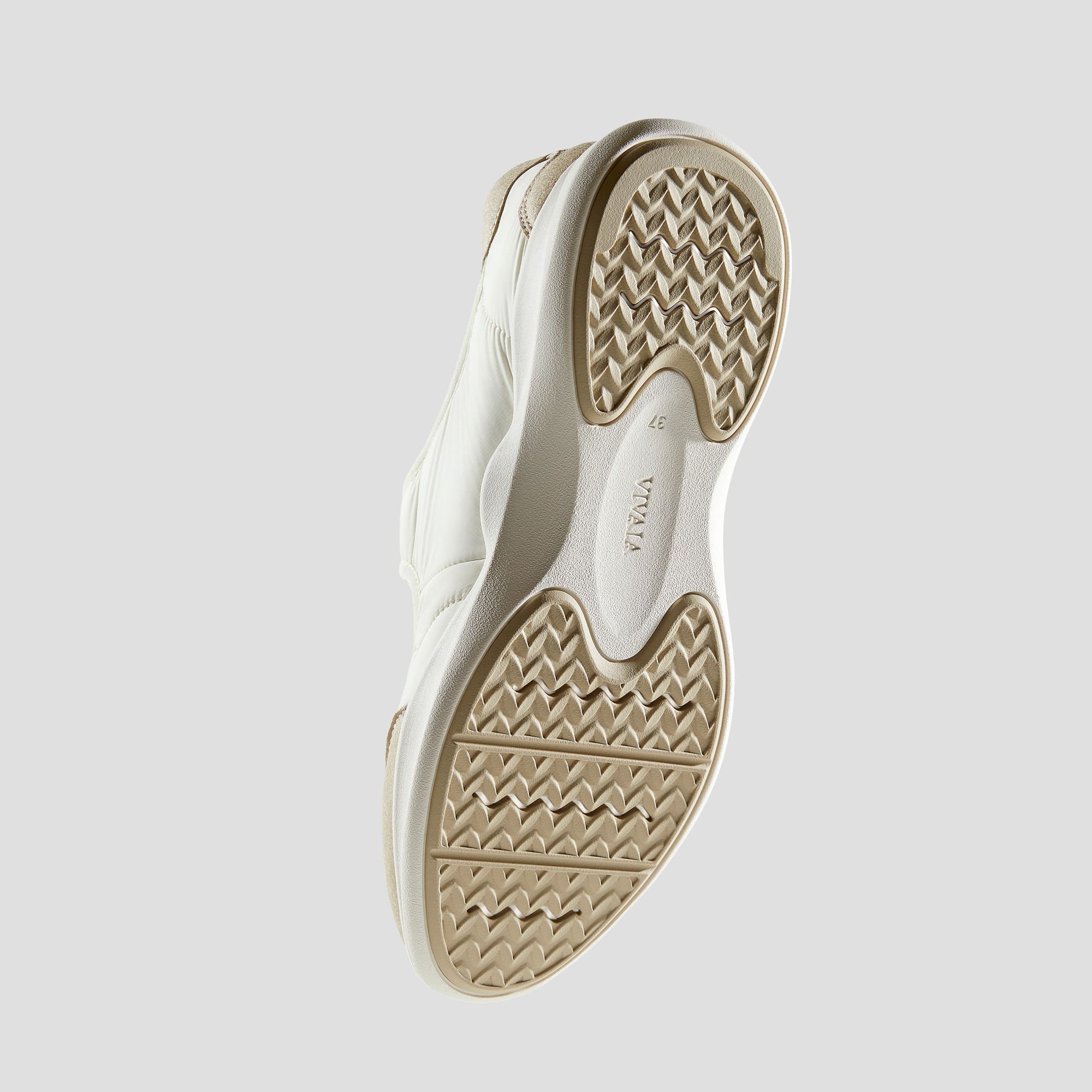 [Ivee] Round toe recycled nylon Mary Jane sneakers flat 