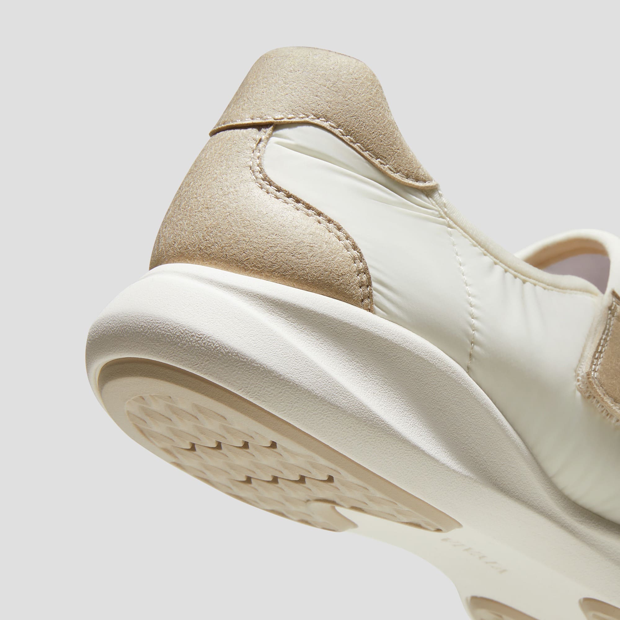 [Ivee] Round toe recycled nylon Mary Jane sneakers flat 