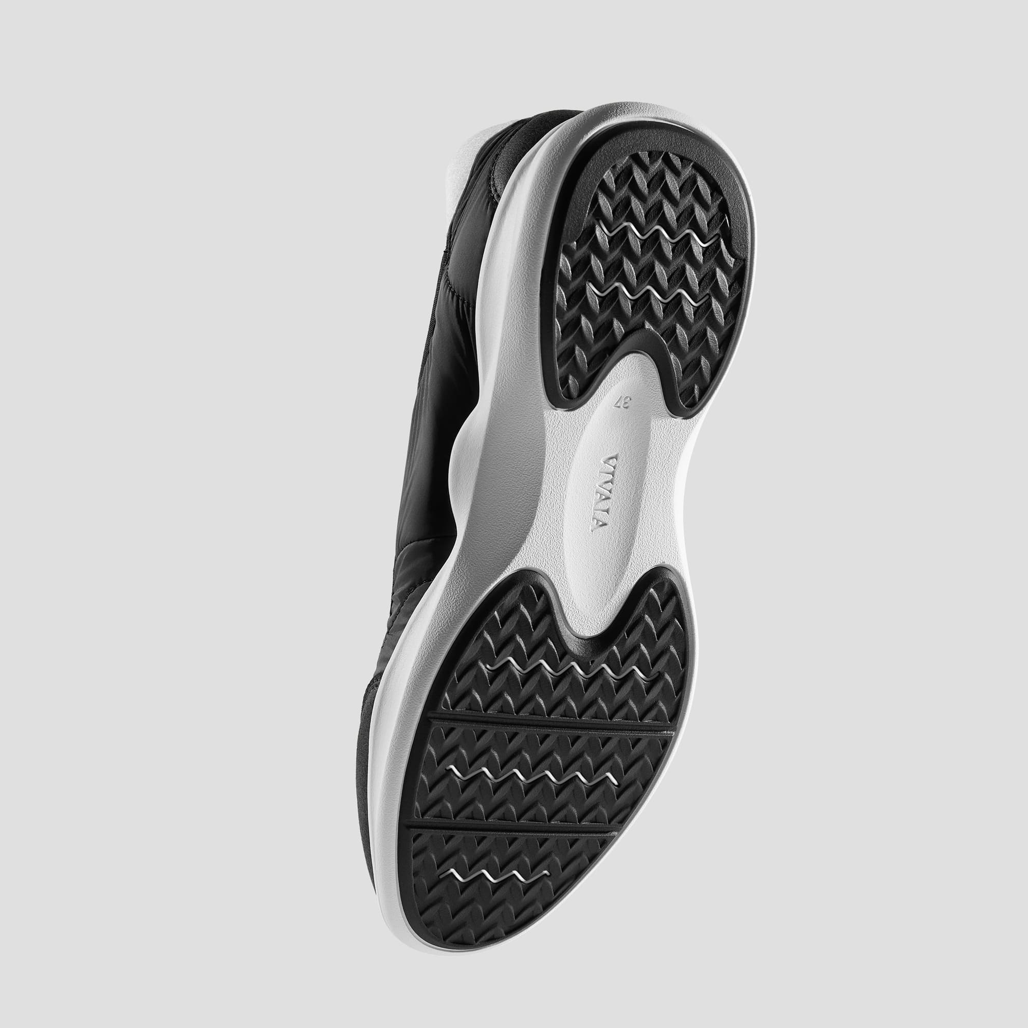 [Ivee] Round toe recycled nylon Mary Jane sneakers flat 