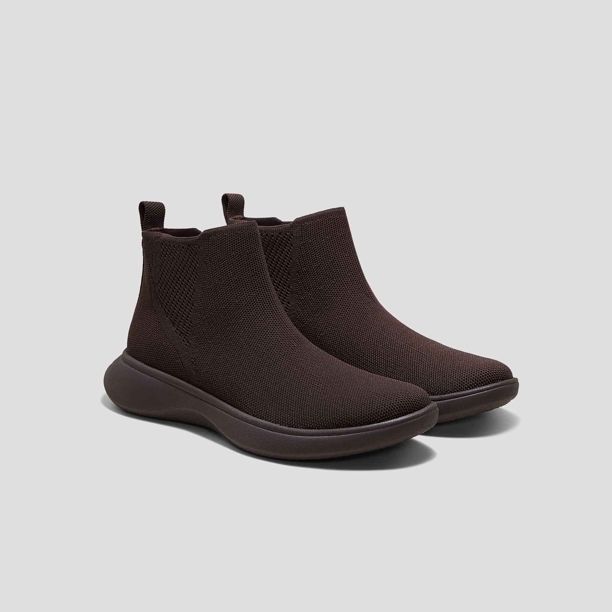[Urban Boots] ユニセックス  撥水加工 スリッポン ショートブーツ