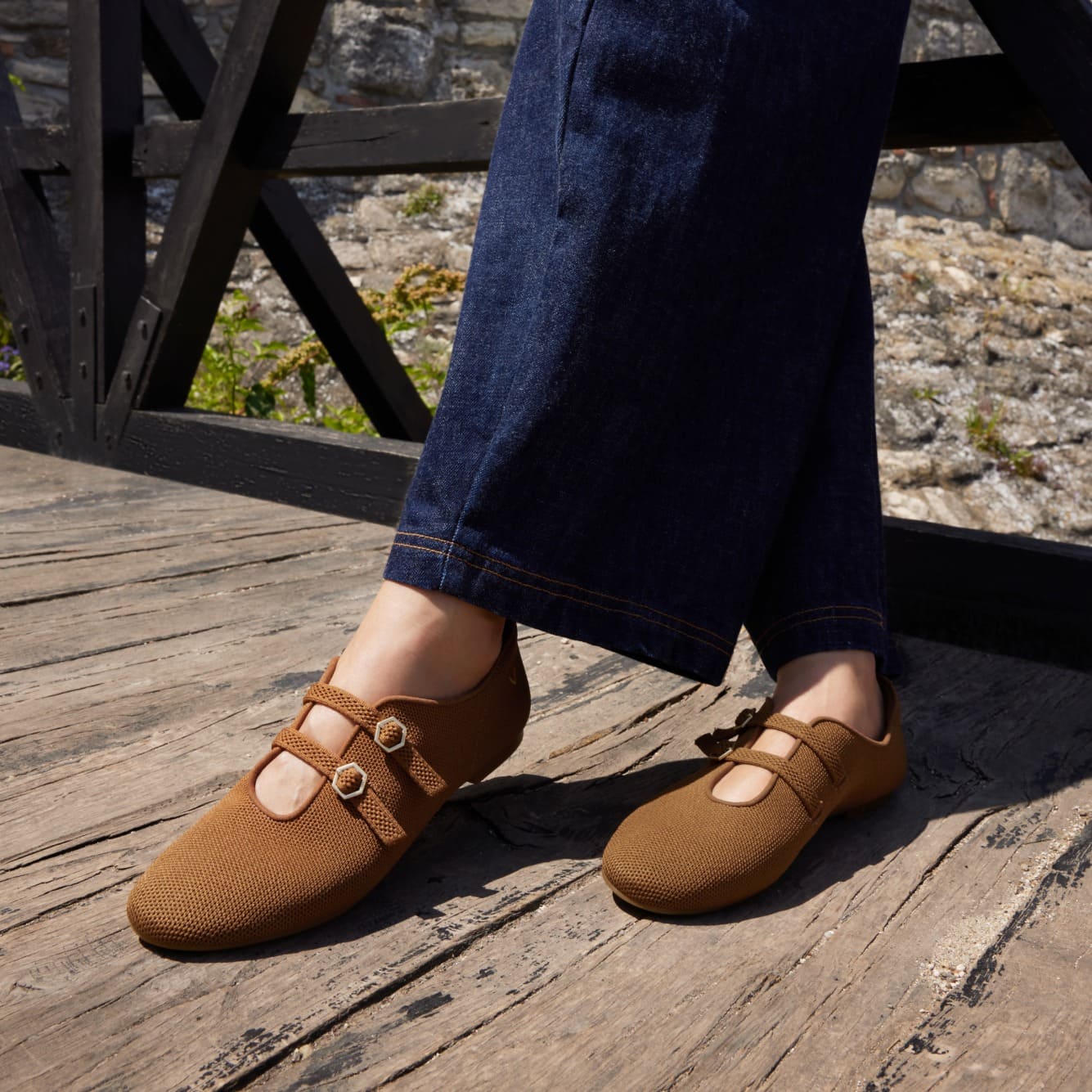 [Natalie] Double strap flat