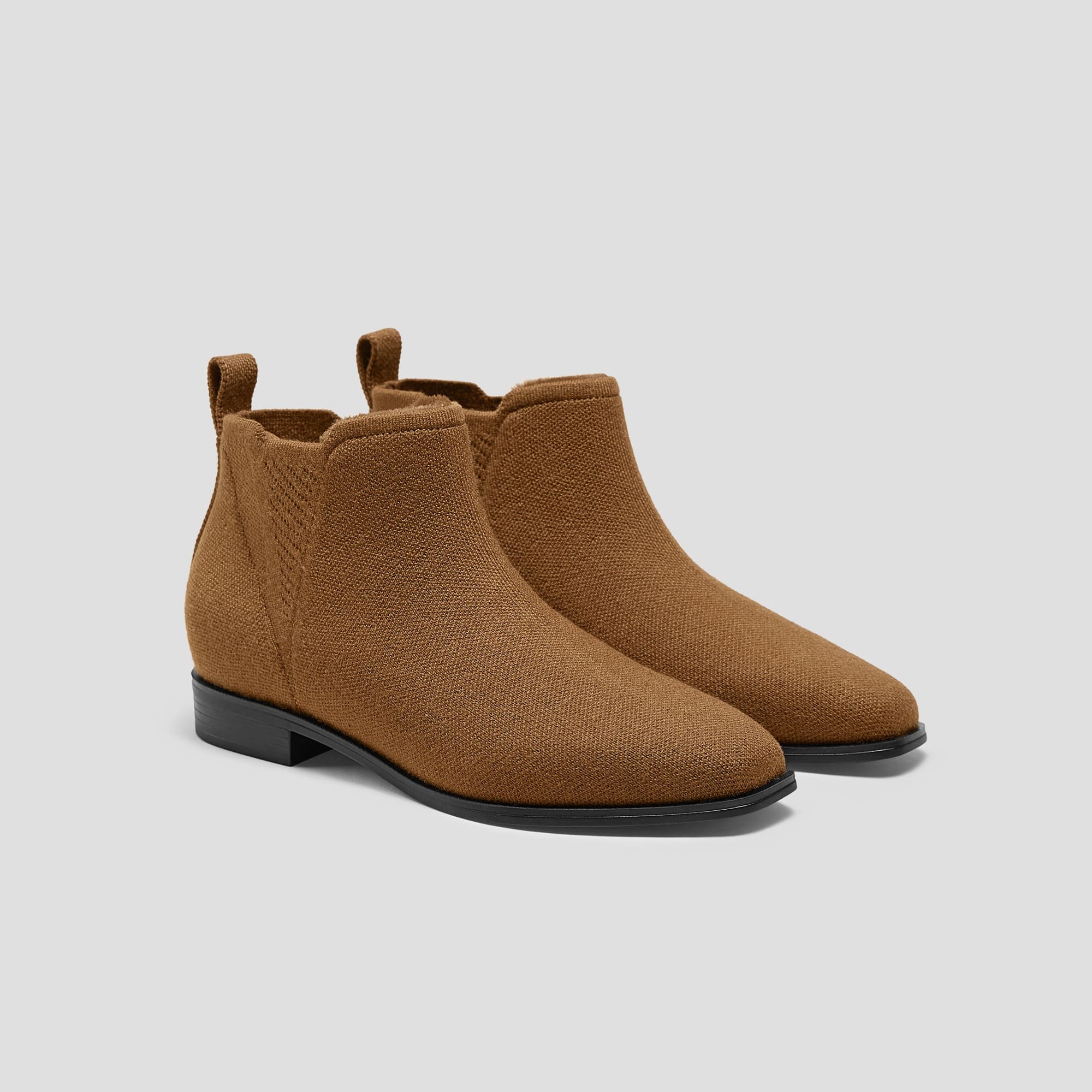 [Ryan Slip-on] スクエアトゥ スリップオン チェルシーブーツ ウィンター限定モデル