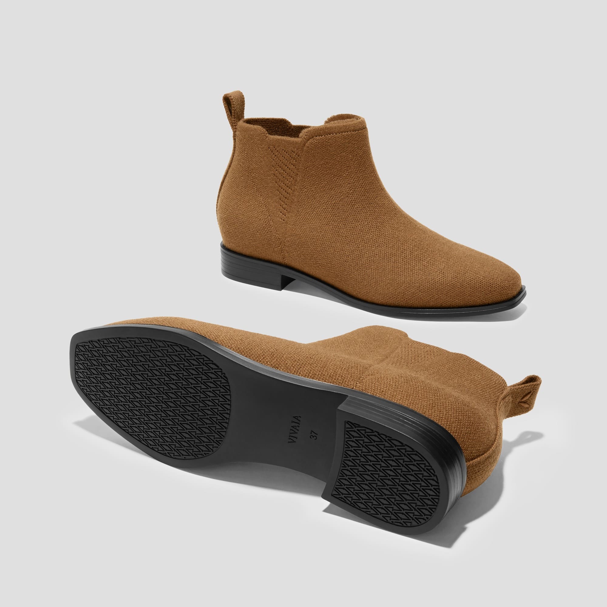 [Ryan Slip-on] スクエアトゥ スリップオン チェルシーブーツ ウィンター限定モデル