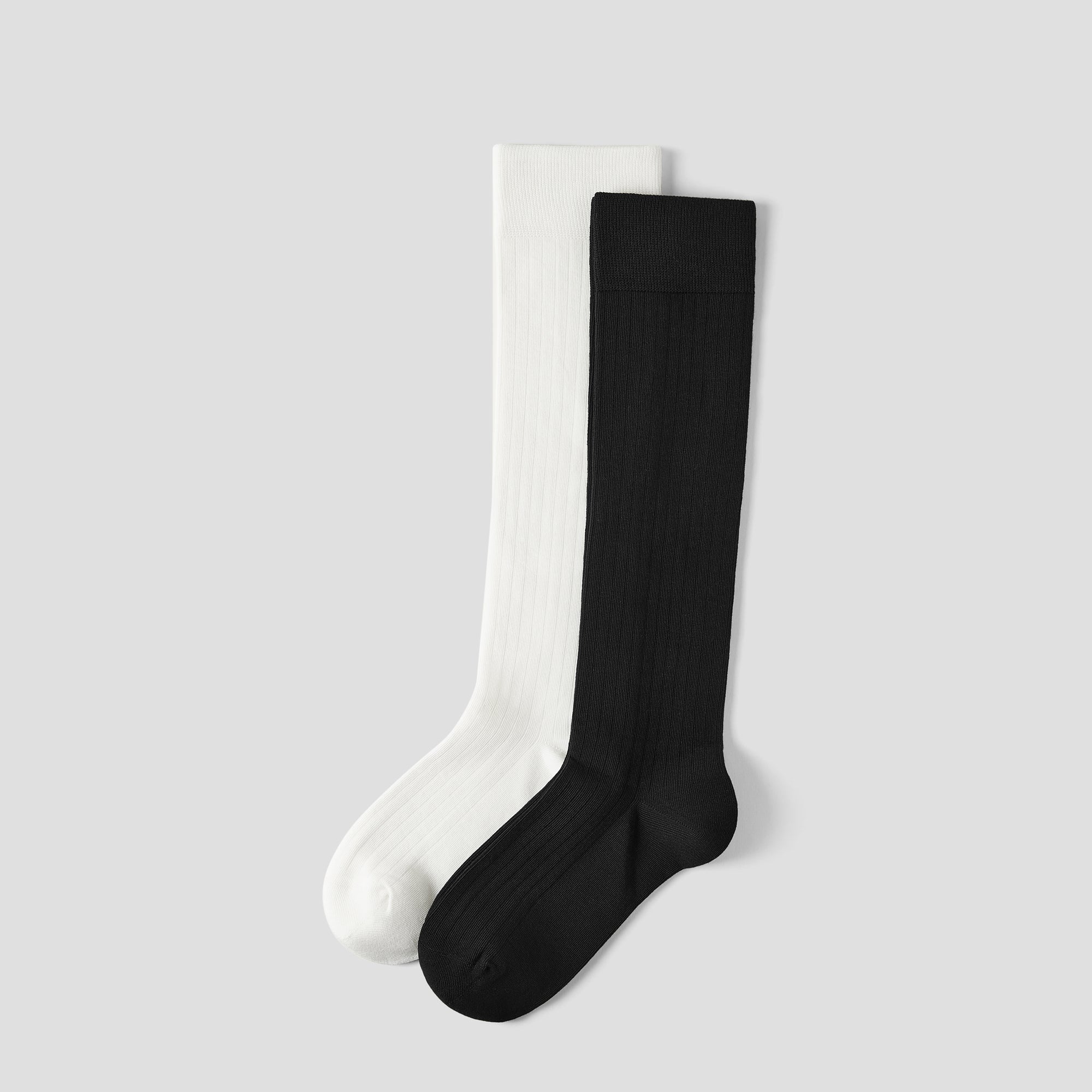 [Luis] 2足セット ロングリブソックス