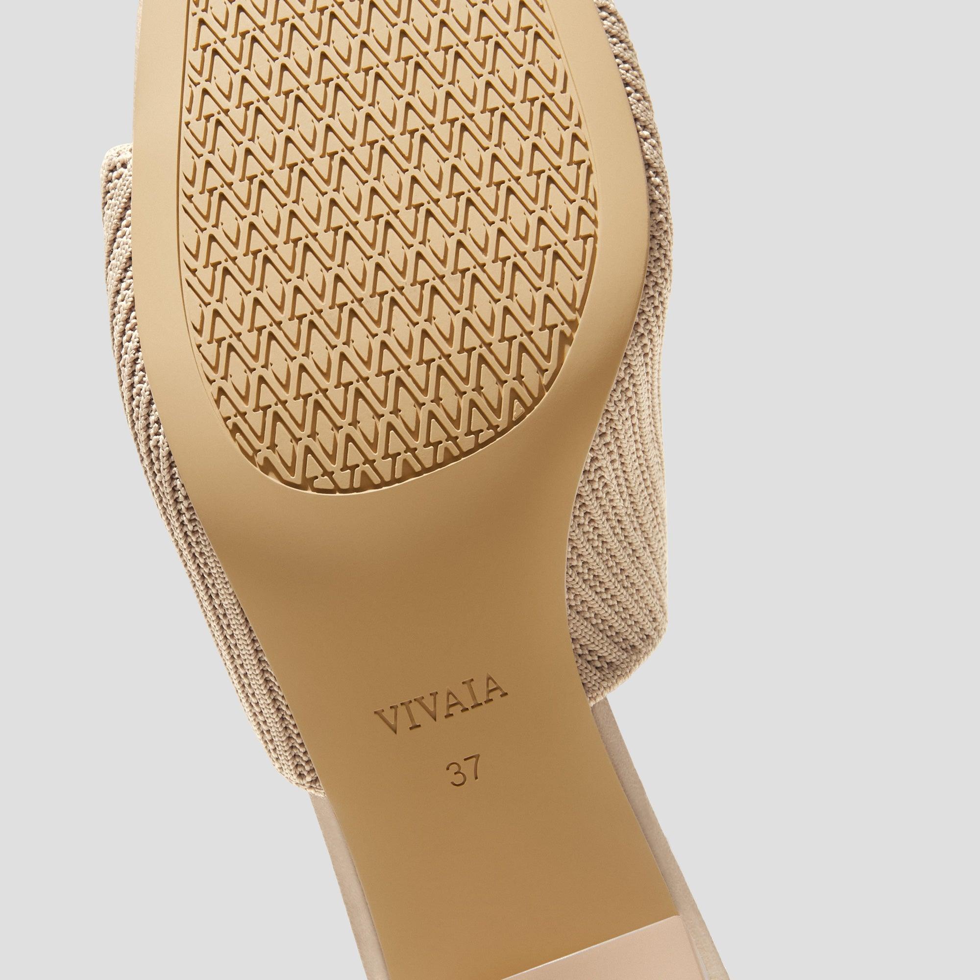 [Jade Pro] Square toe mid heel sandals/mules
