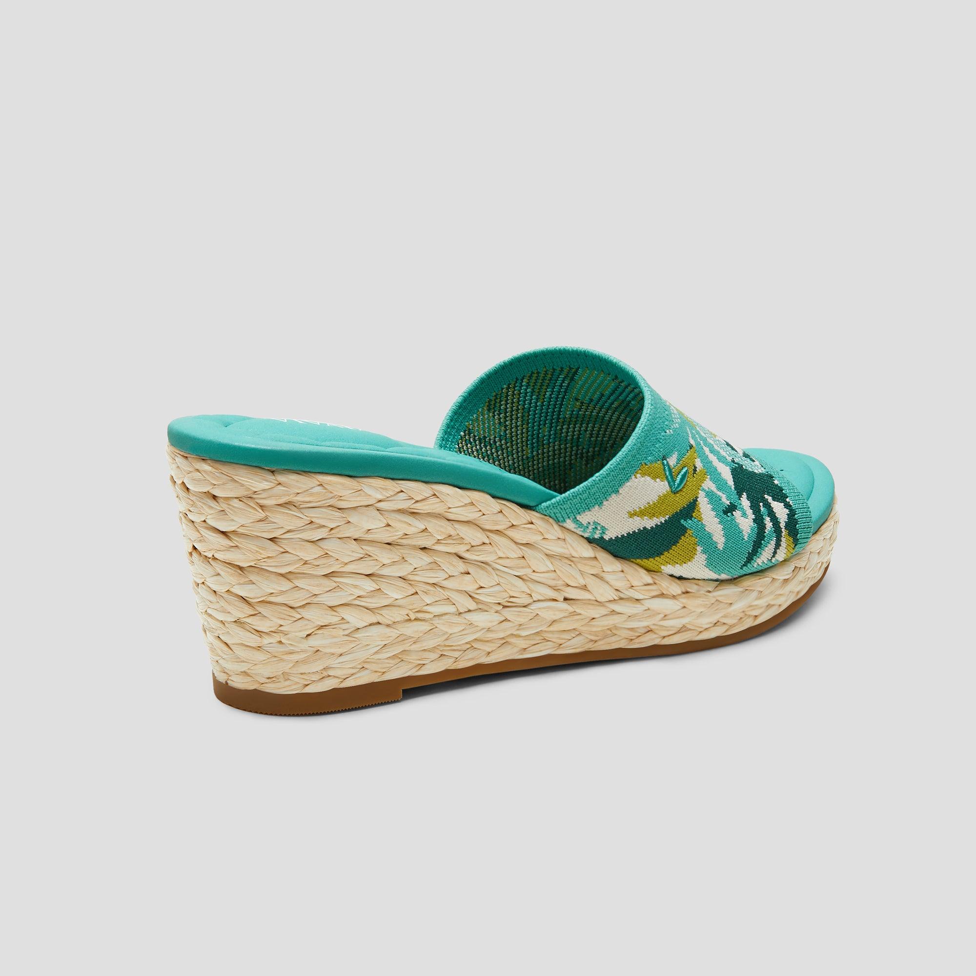 [Stacey Pro] Round toe wedge sandals