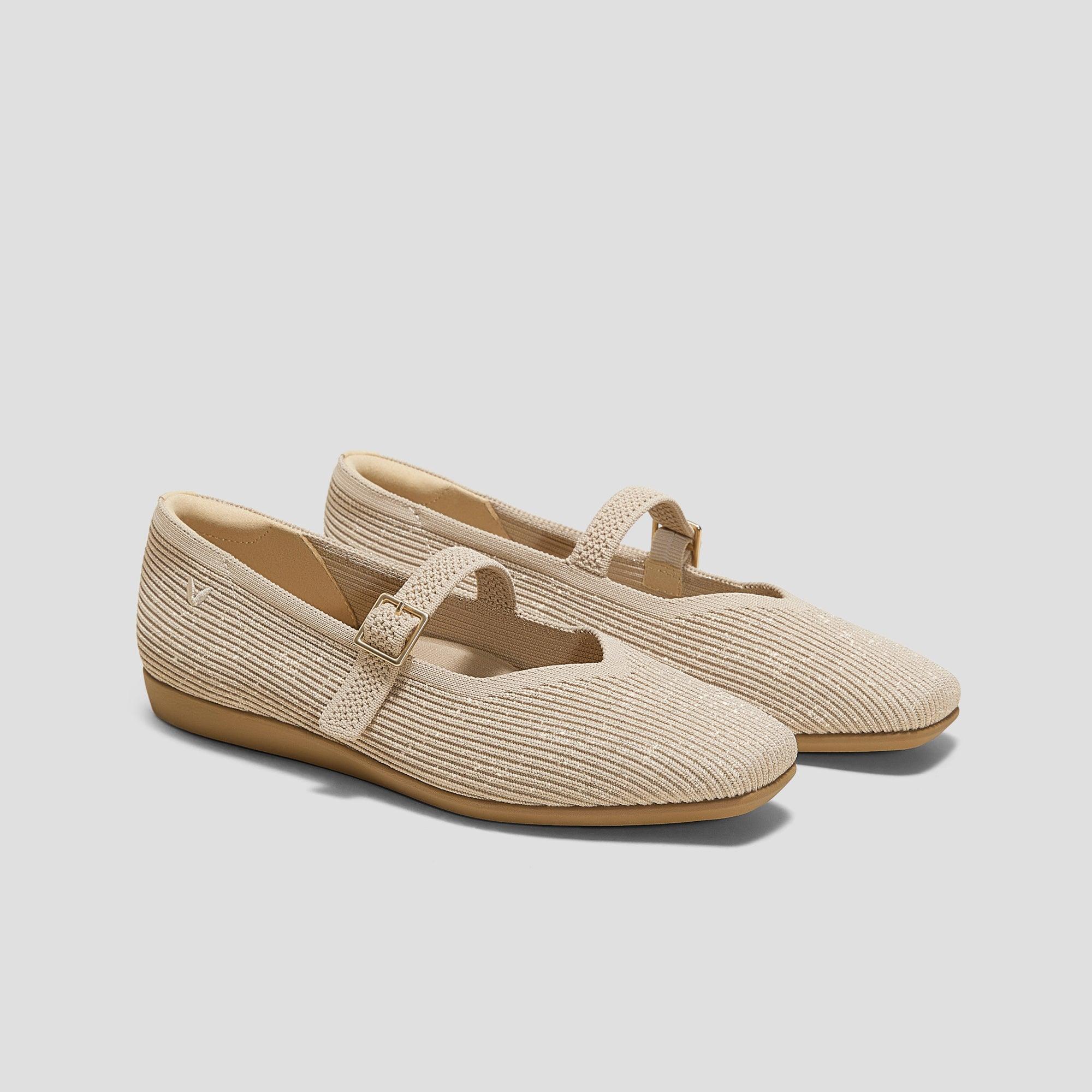 [Margot Walker Mary Jane] スクエアトゥ 超軽量 厚底 メリージェーン フラットシューズ