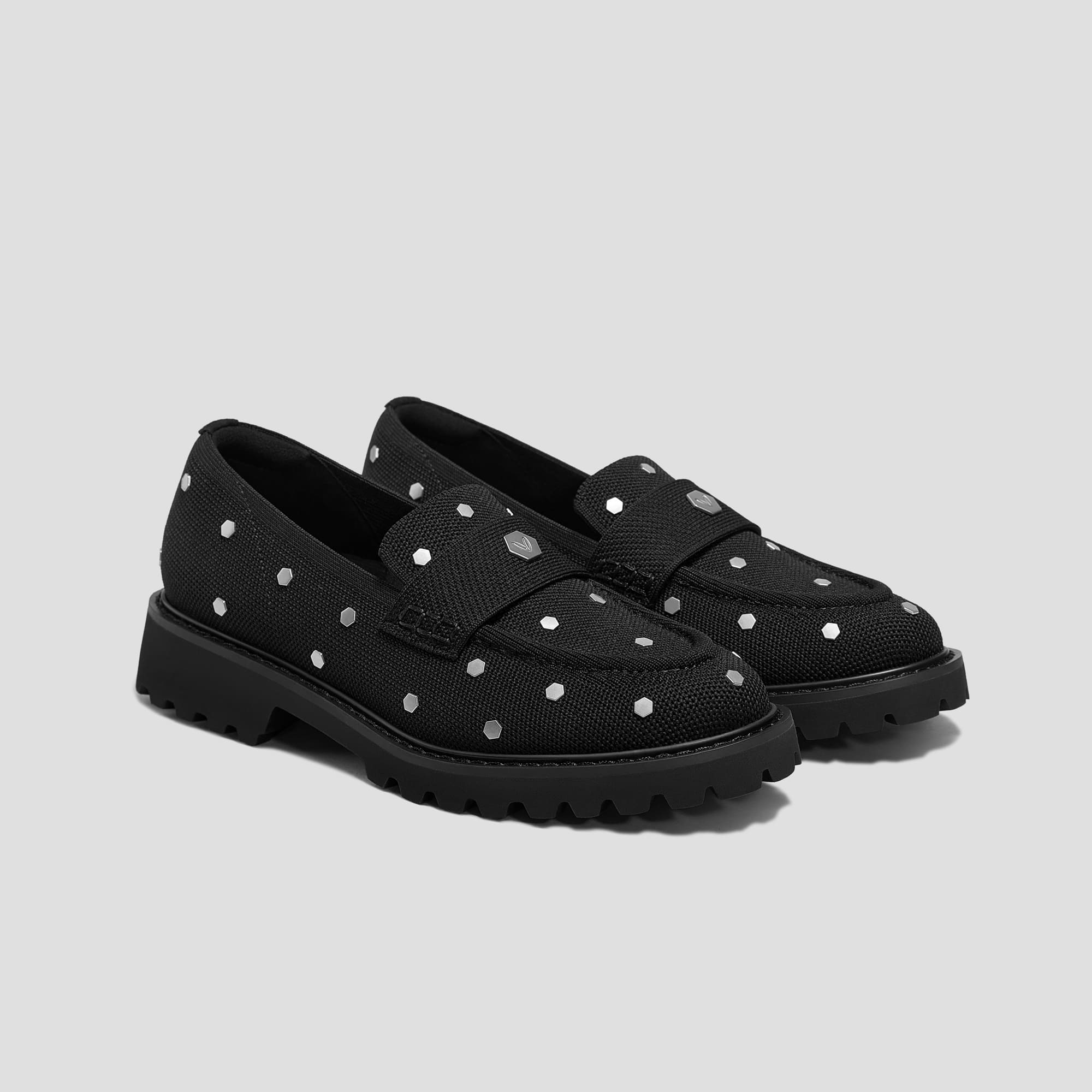 [Francesca] Japan-only Almond Toe Platform Truck Sole Loafers