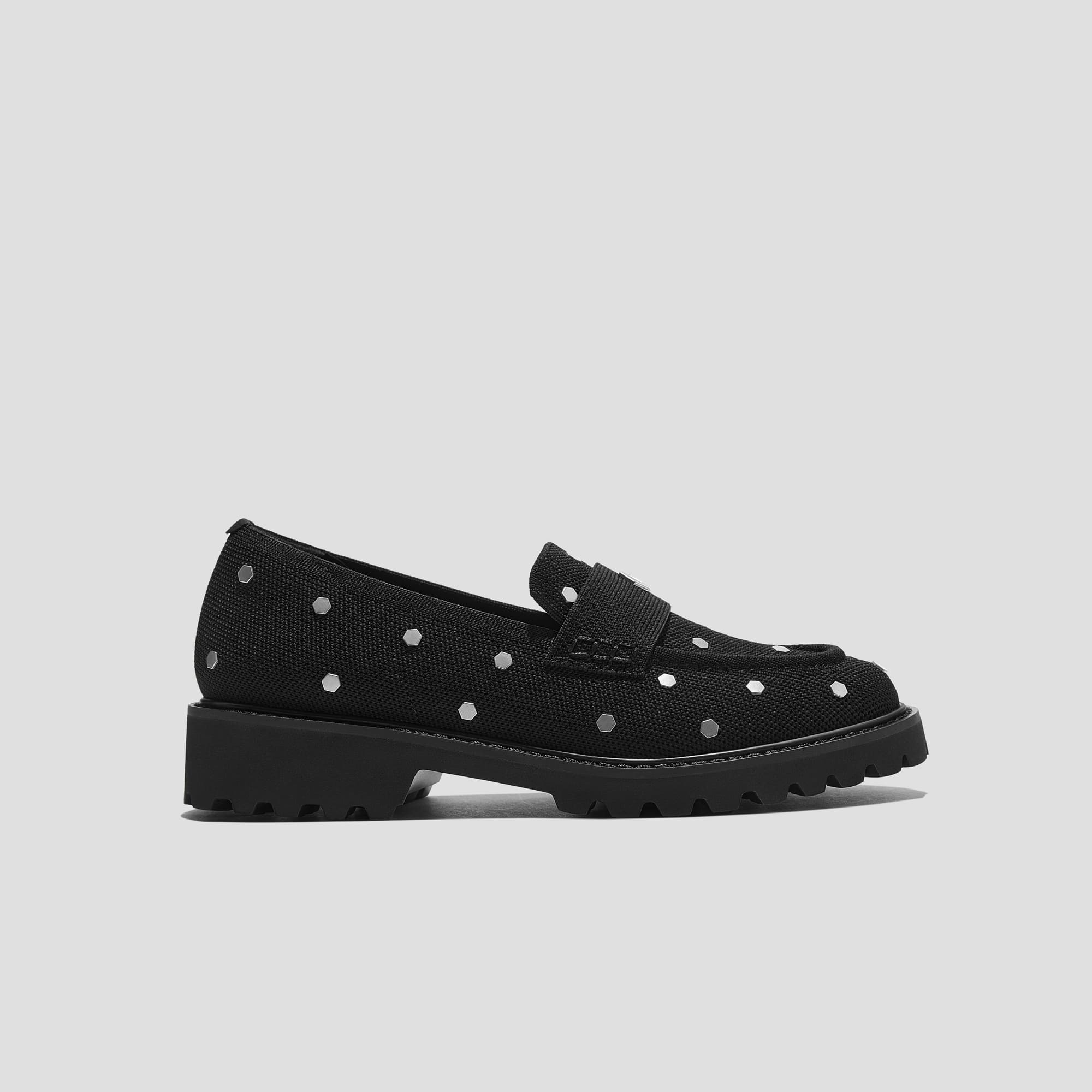 [Francesca] Japan-only Almond Toe Platform Truck Sole Loafers