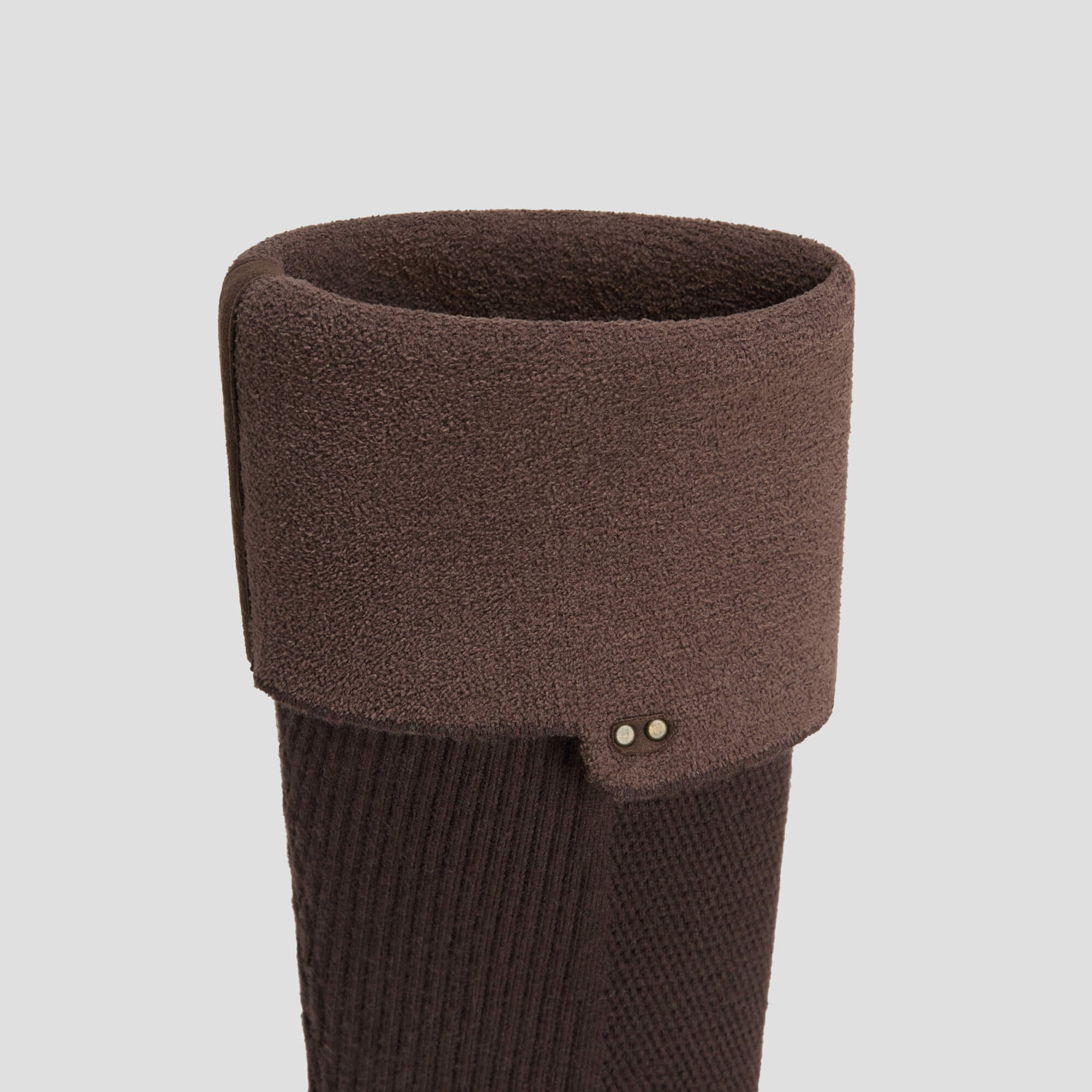 [Filipa] Round toe, water-repellent, stretchy, knee-high boots