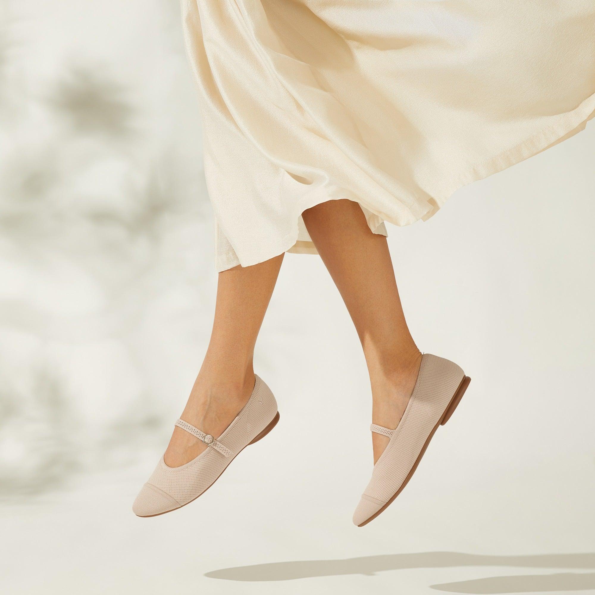[Tamia Mary-Jane] AdaptAll™ Almond Toe Mary-Jane Flat Shoes