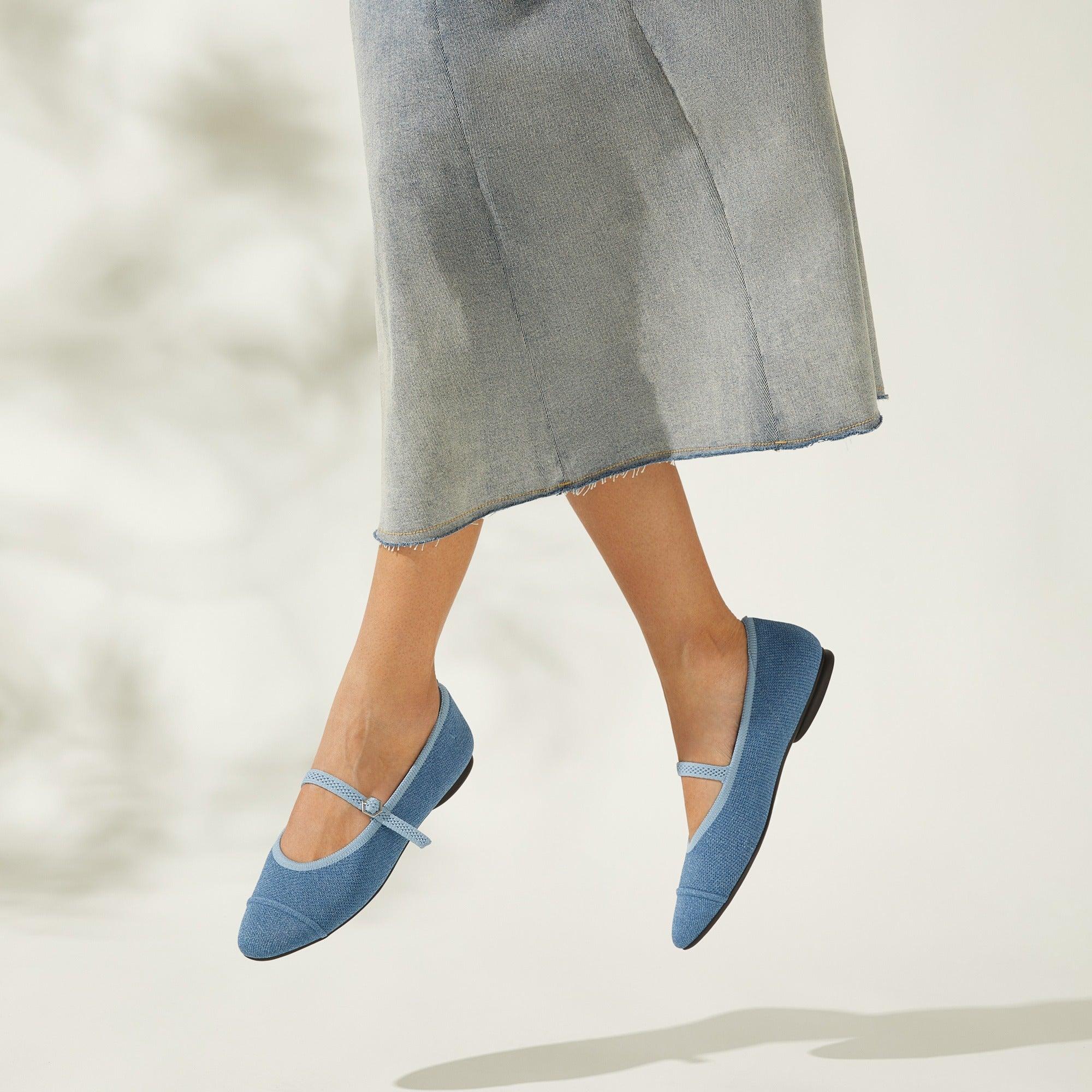 [Tamia Mary-Jane] AdaptAll™ Almond Toe Mary-Jane Flat Shoes