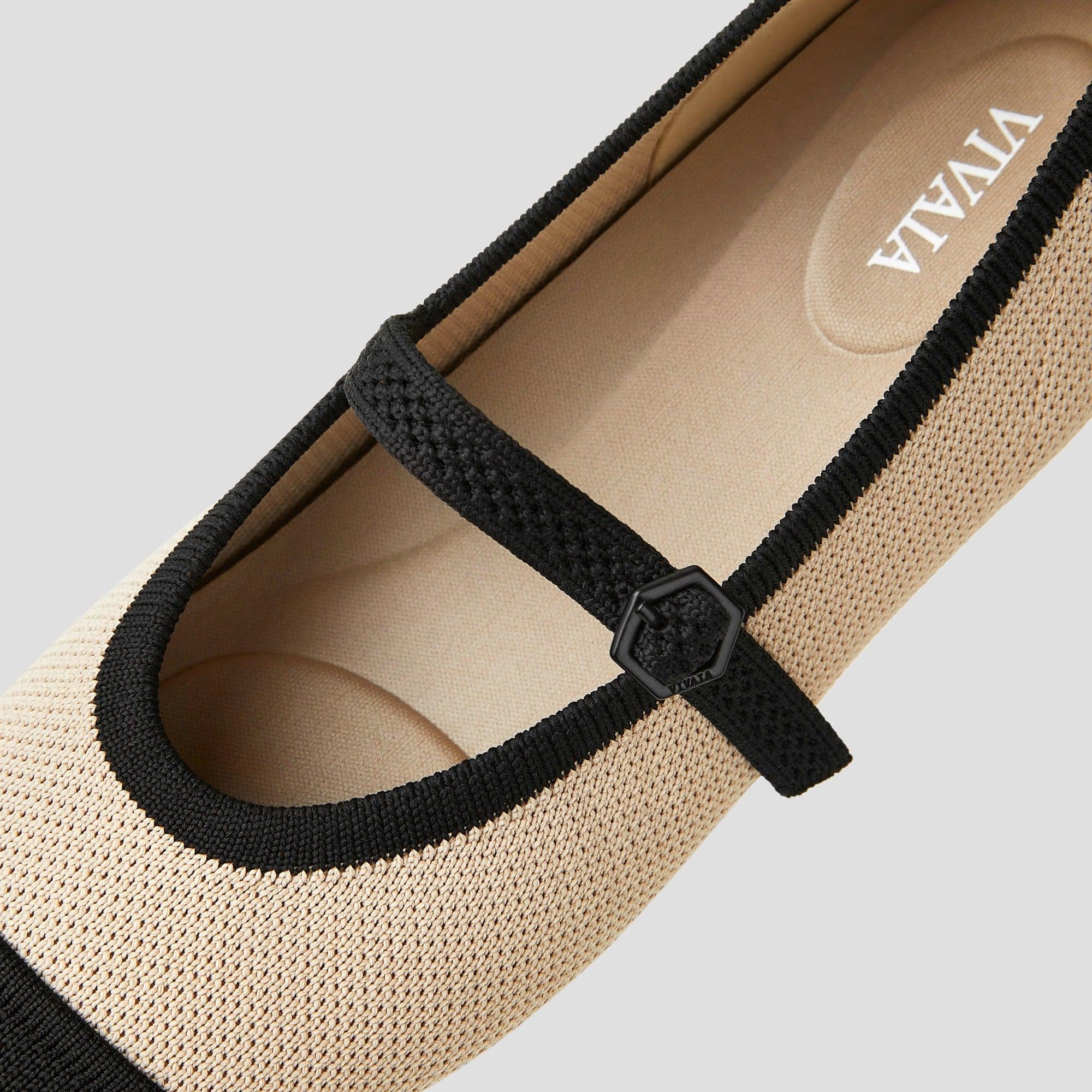 [Tamia Mary Jane] AdaptAll™ アーモンドトゥ メリージェーン フラットシューズ