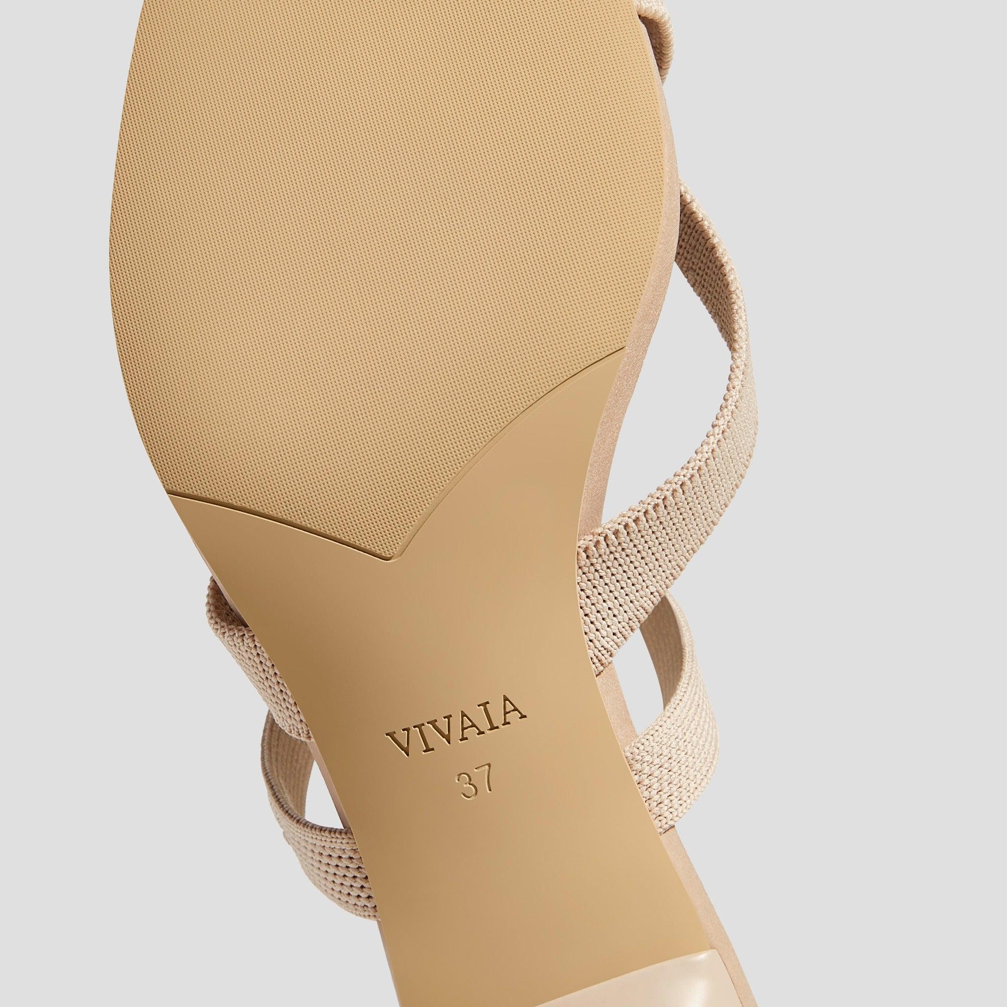 [Alina] Square toe kitten heel strappy sandals